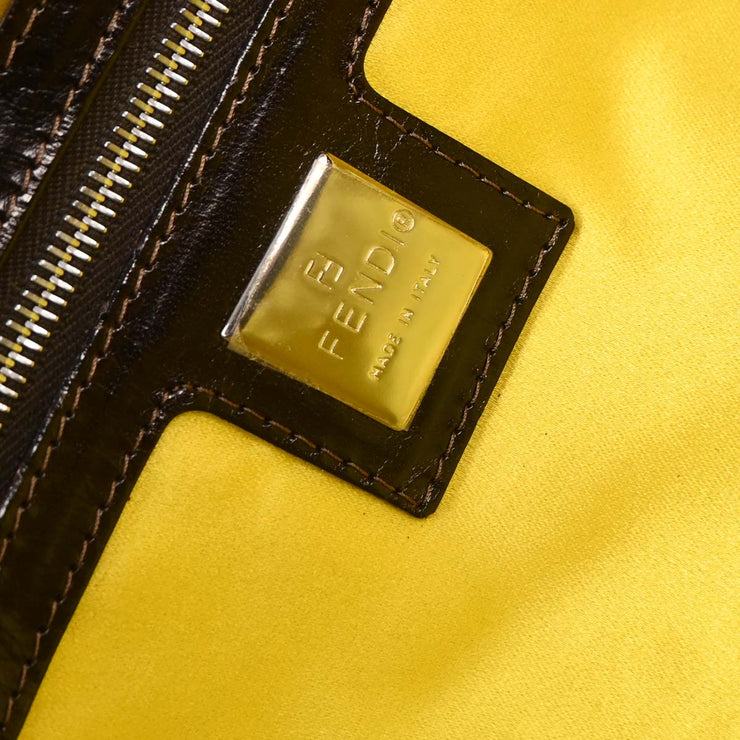 Fendi Blue Denim Beaded Baguette Handbag 2372-26424-008 115744