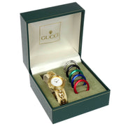 Gucci 11/12.2 Change Bezel Chameleon Quartz Watch SS 115756