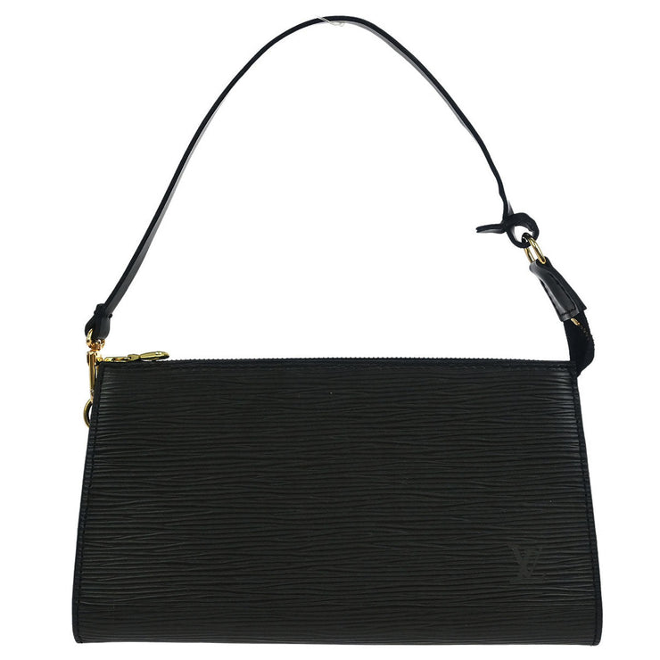 Louis Vuitton Black Epi Pochette Accessoires 21 Handbag M52942 AR1918 115765