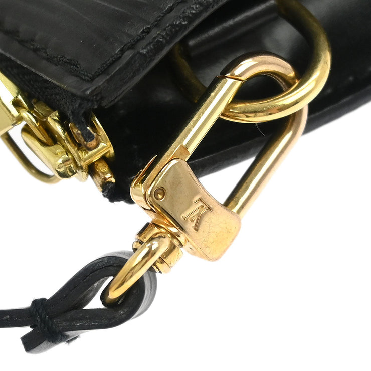 Louis Vuitton Black Epi Pochette Accessoires 21 Handbag M52942 AR1918 115765