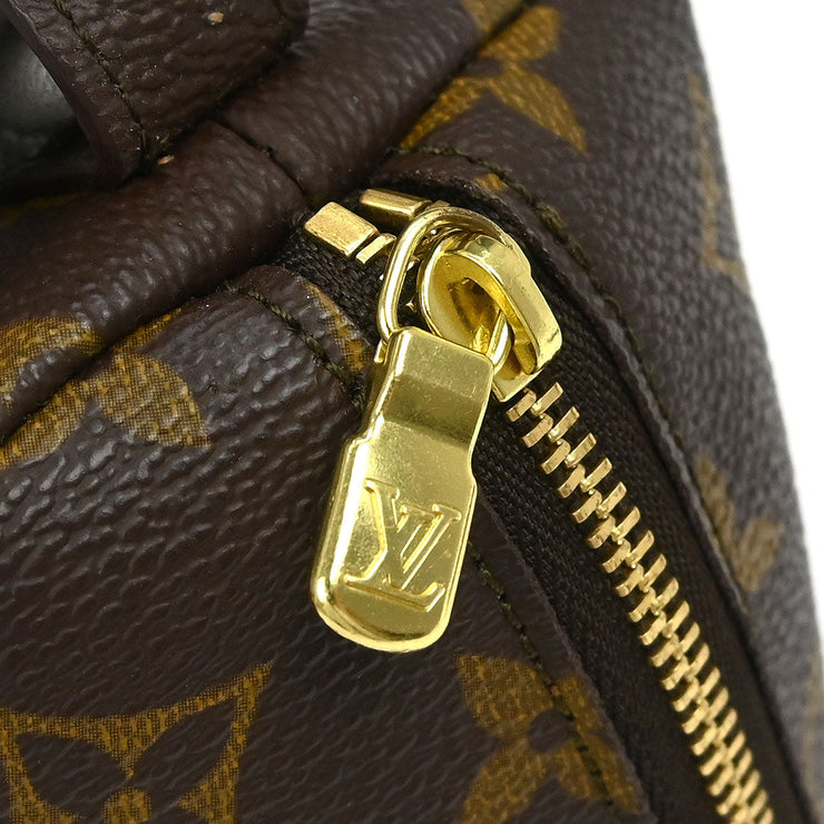 Louis Vuitton Monogram Trousse Demi Ronde Cosmetic Pouch M47520 TH0033 115767