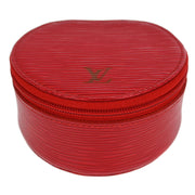 Louis Vuitton Red Epi Ecrin Bijou 10 Jewelry Case Pouch M48217 115769
