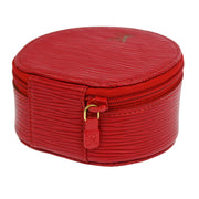 Louis Vuitton Red Epi Ecrin Bijou 10 Jewelry Case Pouch M48217 115769