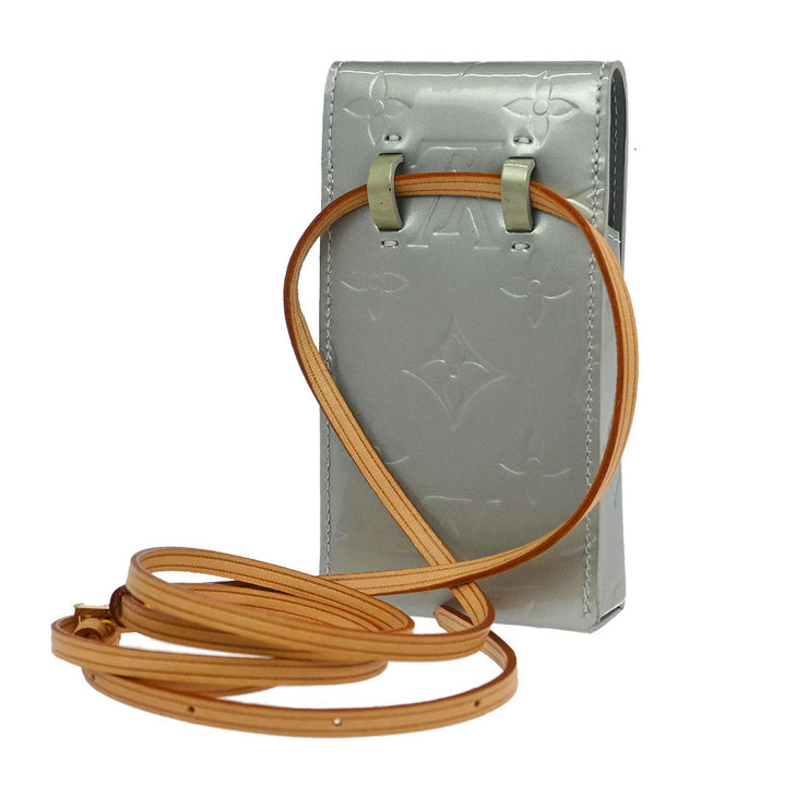 Louis Vuitton Vernis Greene Cigarette Case Shoulder Bag M91049 TH0032 115771