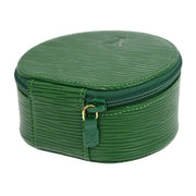 Louis Vuitton Green Epi Ecrin Bijou 10 Jewelry Case Pouch M48214 115772