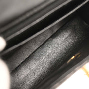 Chanel Black Lambskin Handbag 115776