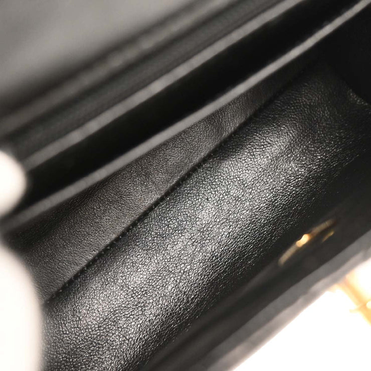 Chanel Black Lambskin Handbag 115776