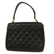 Chanel Black Lambskin Handbag 115780