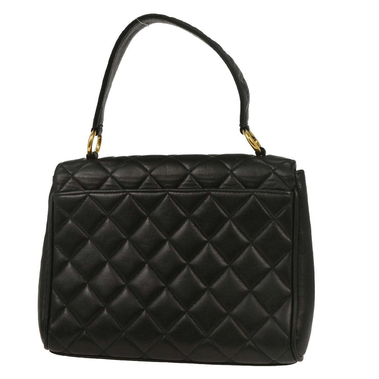Chanel Black Lambskin Handbag 115780