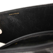 Chanel Black Lambskin Business Briefcase Handbag 115781