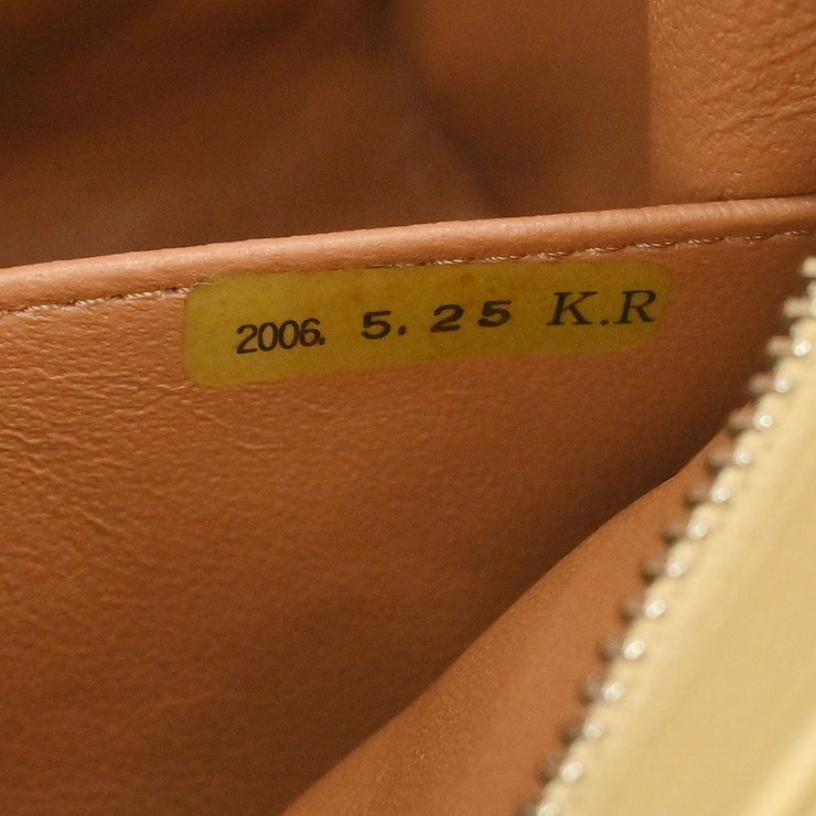 Chanel Beige Lambskin Pouch 115783