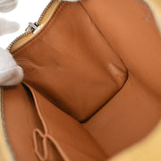 Chanel Beige Lambskin Pouch 115783