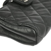 Chanel Black Lambskin Pouch Bag 115786
