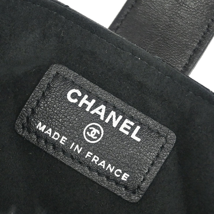 Chanel Black Lambskin Pouch Bag 115786