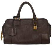 Loewe Brown Amazona 28 Handbag 011111 115789