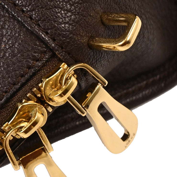 Loewe Brown Amazona 28 Handbag 011111 115789