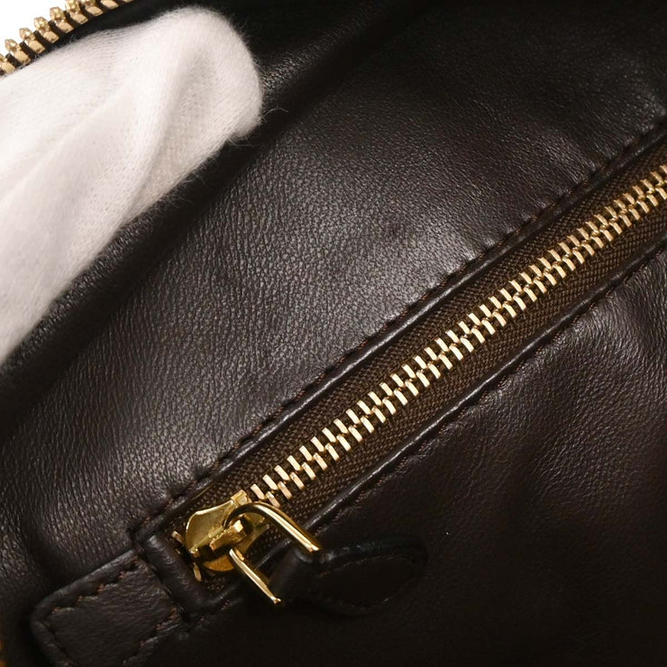Loewe Brown Amazona 28 Handbag 011111 115789