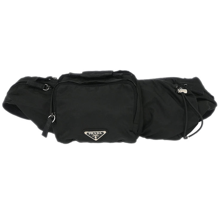 Prada Black Nylon Bum Bag 22 115790
