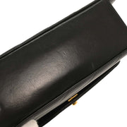 Chanel Black Lambskin 2way Handbag 115794