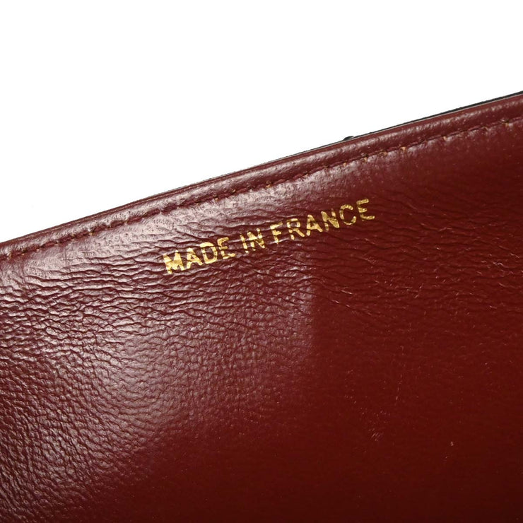 Chanel Black Lambskin 2way Handbag 115794