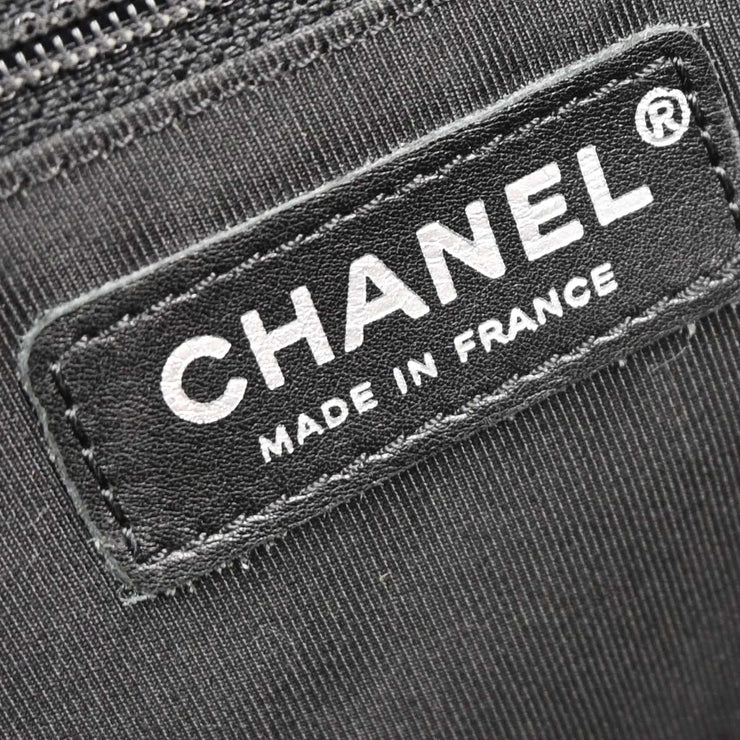 Chanel Black Lambskin 2way Shoulder Handbag 115796