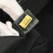 Chanel Black Lambskin 2way Shoulder Handbag 115796