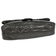 Chanel Gray Calfskin Chain Me Shoulder Bag 115798