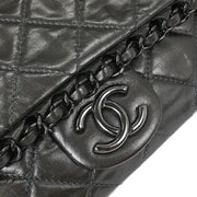 Chanel Gray Calfskin Chain Me Shoulder Bag 115798