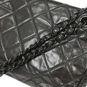 Chanel Gray Calfskin Chain Me Shoulder Bag 115798
