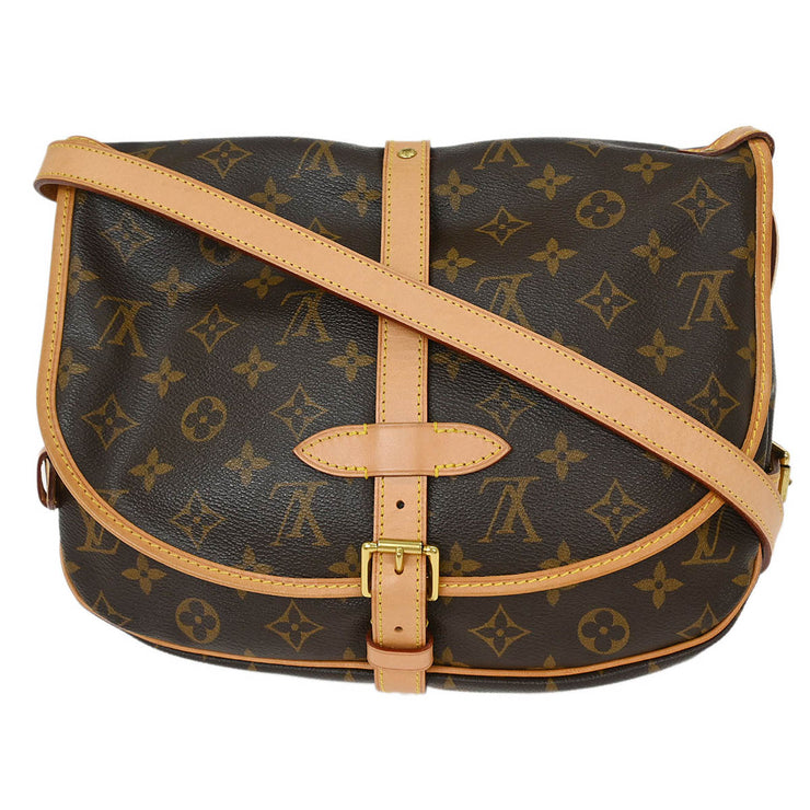 Louis Vuitton Monogram Saumur 30 Messenger Shoulder Bag M42256 MB2153 115801