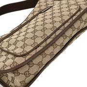 Gucci Beige Canvas GG Hobo Handbag 001.4198 200047 115808