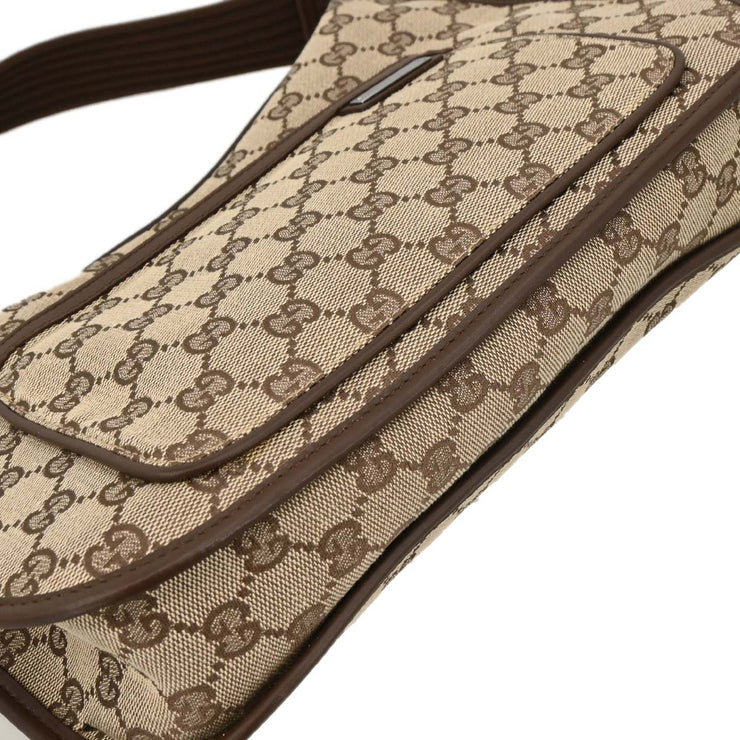 Gucci Beige Canvas GG Hobo Handbag 001.4198 200047 115808