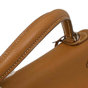 Hermes Gold Togo Kelly 32 Sellier 2way Handbag 5C Square:I 115813
