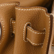 Hermes Gold Togo Kelly 32 Sellier 2way Handbag 5C Square:I 115813