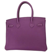 Hermes Anemone Togo Birkin 30 Handbag AAS978KC 115816