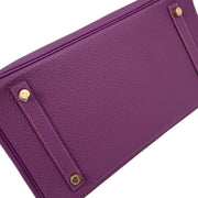 Hermes Anemone Togo Birkin 30 Handbag AAS978KC 115816