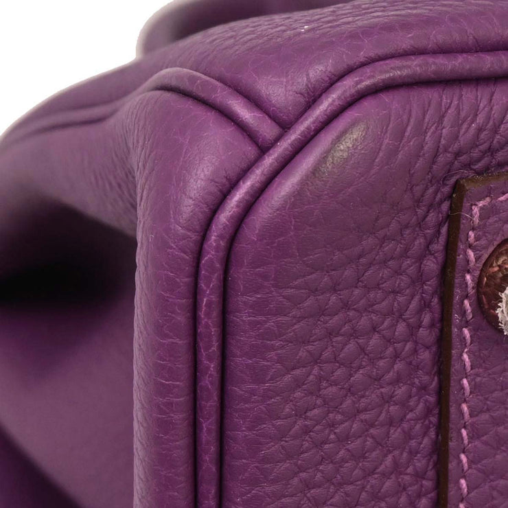 Hermes Anemone Togo Birkin 30 Handbag AAS978KC 115816