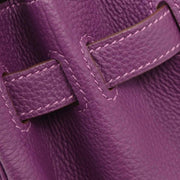 Hermes Anemone Togo Birkin 30 Handbag AAS978KC 115816