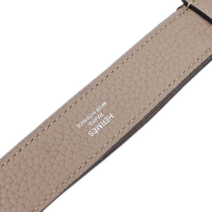 Hermes Gris Tourterelle Taurillon Clemence Jypsiere 28 Shoulder Bag 42E Square:N 115820