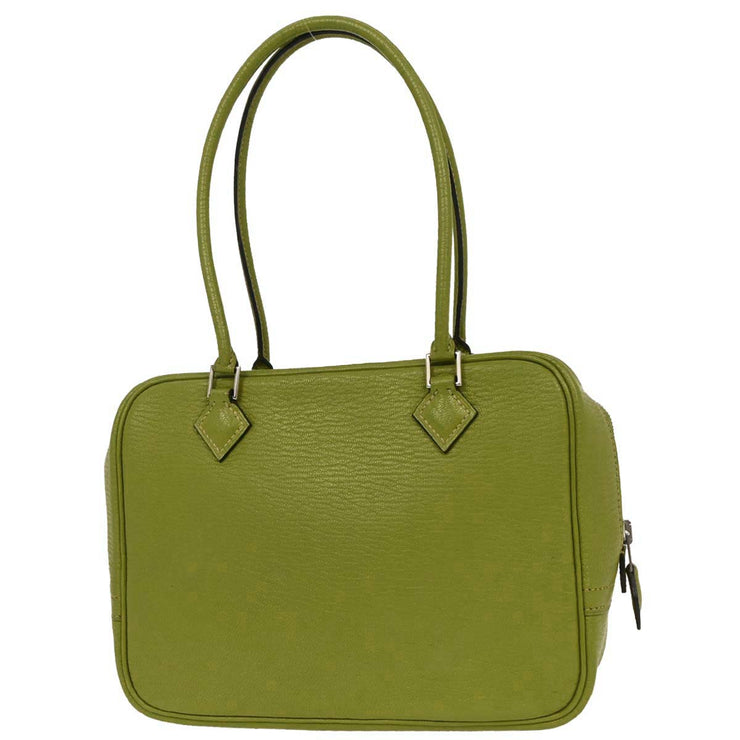 Hermes Anis Green Chevre Myzore Mini Plume Handbag  Square:H H.S 115821