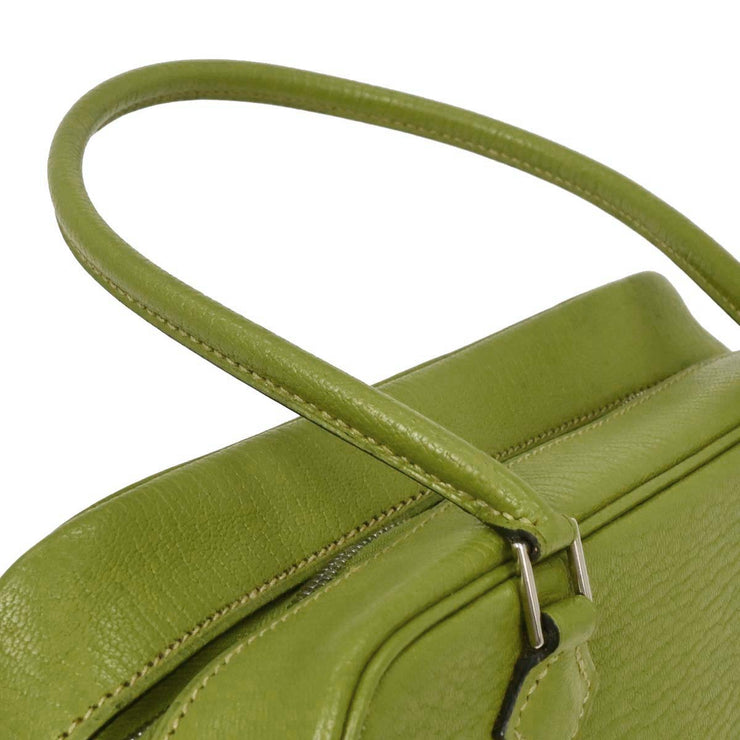 Hermes Anis Green Chevre Myzore Mini Plume Handbag  Square:H H.S 115821