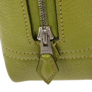 Hermes Anis Green Chevre Myzore Mini Plume Handbag  Square:H H.S 115821