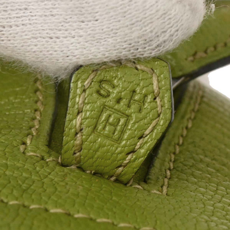Hermes Anis Green Chevre Myzore Mini Plume Handbag  Square:H H.S 115821