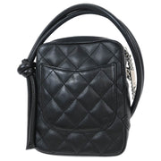 Chanel Black Calfskin Cambon Ligne Shoulder Bag 115829