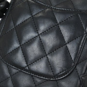 Chanel Black Calfskin Cambon Ligne Shoulder Bag 115829