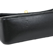 Chanel Black Lambskin Shoulder Bag 115841
