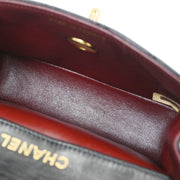 Chanel Black Lambskin Shoulder Bag 115841