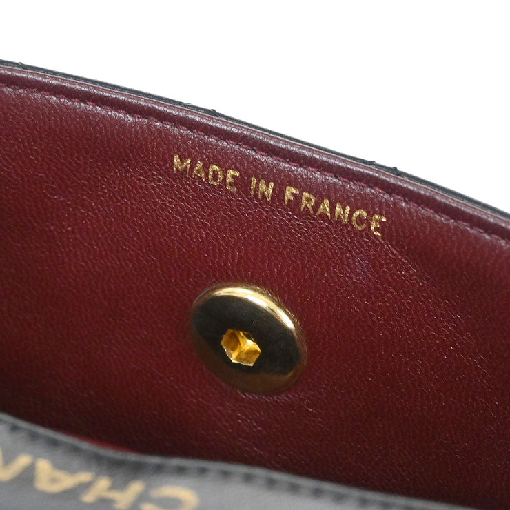 Chanel Black Lambskin Shoulder Bag 115841