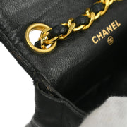 Chanel Black Lambskin Classic Flap Micro Bum Belt Bag 115851