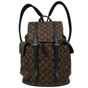 Louis Vuitton Monogram Macassar Christopher PM Backpack M43735 TR0175 115856